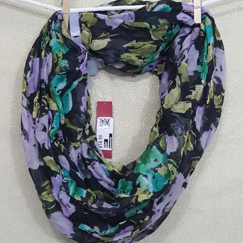 Multicolor Infinity scarf